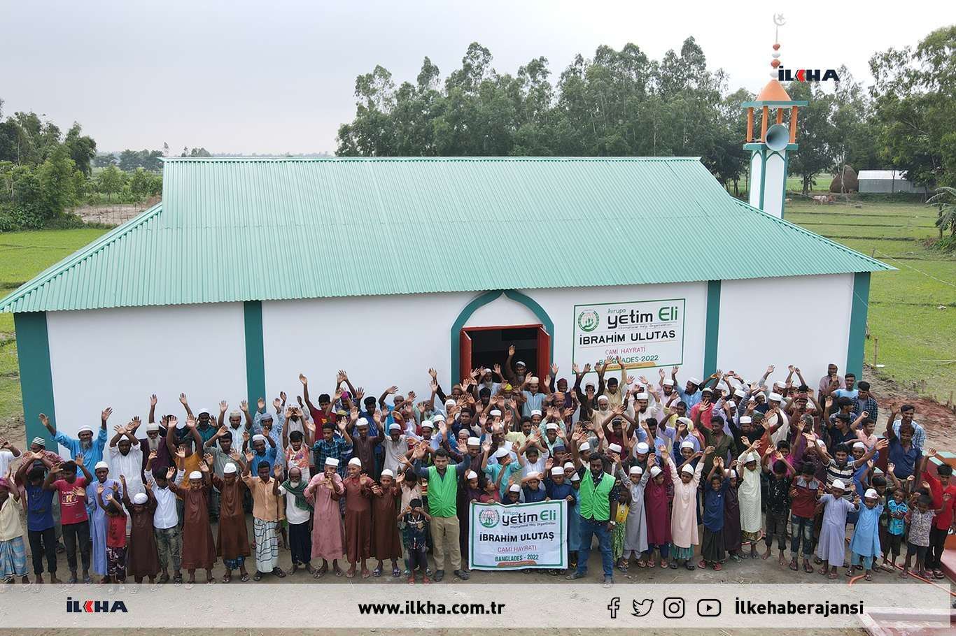 مسجد من يد اليتيم الأوروبية إلى بنغلاديش